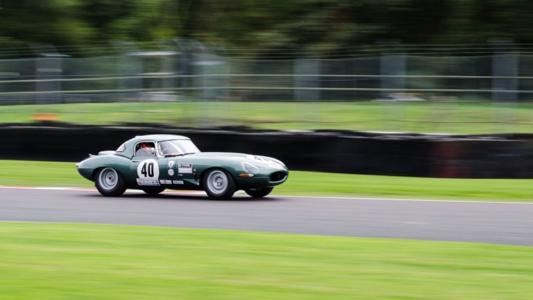 Jaguar Roadster with removable hard-top