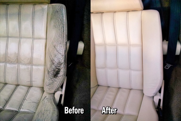 Leather Car Seat Restoration Audiogram New Again - Recover Leather Car Seats Uk