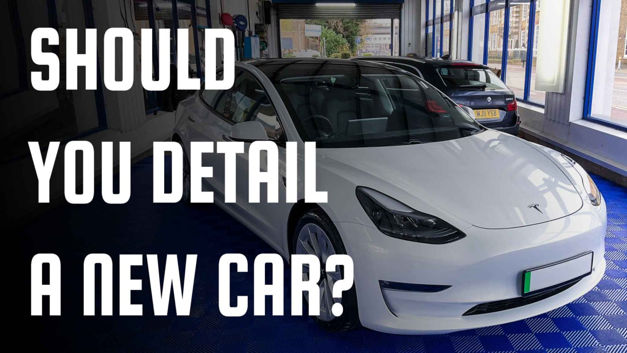 Should you detail a new car?