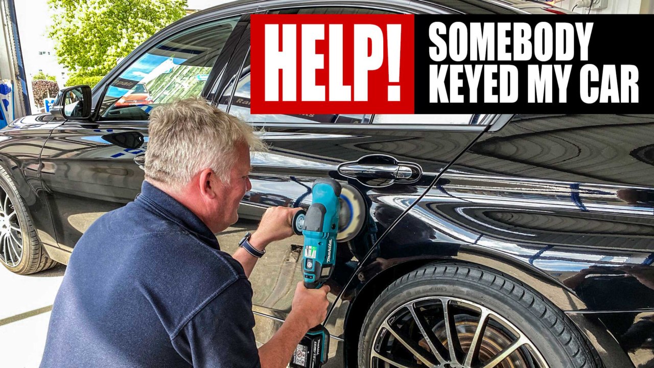 Help! Somebody keyed my car!
