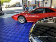Ferrari in for modern car restoration.