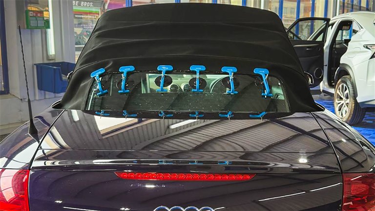 Convertible Rear Window Rebonding Chelmsford | Glass Rebonded, No New Roof