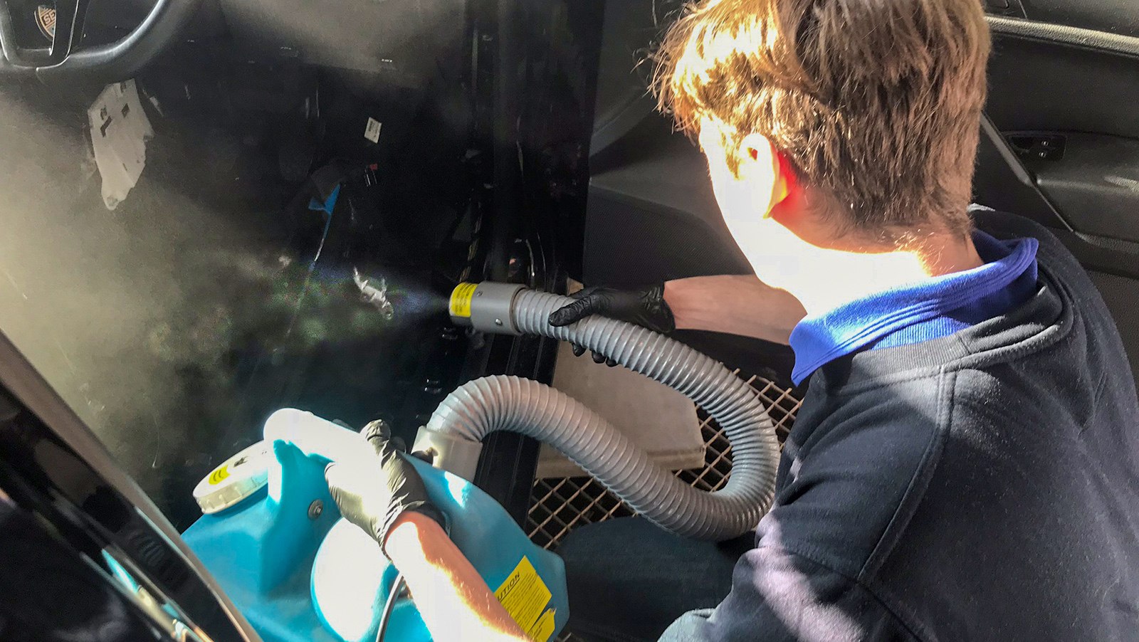 Professional Car Odour Removal