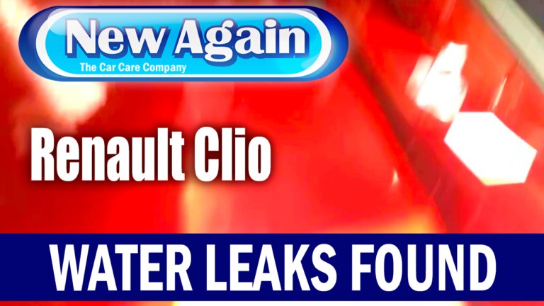 Renault Clio 2008 | Water Leak found | Bulkhead and Scuttle