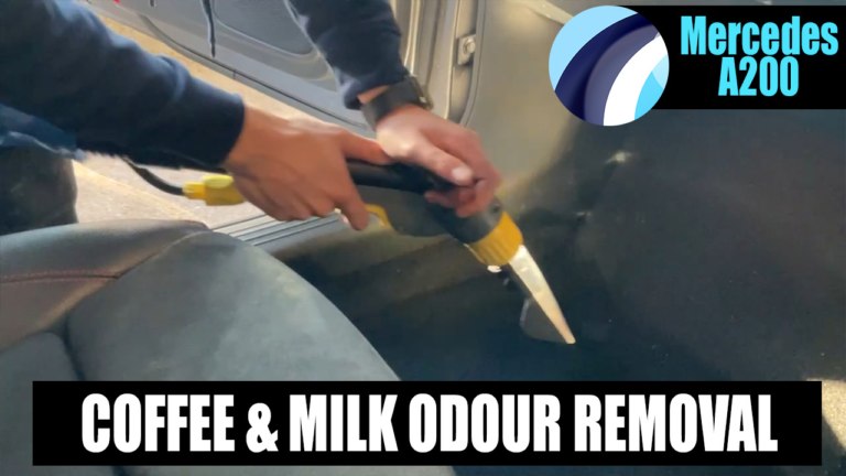Coffee Milk Odour Removal | Mercedes A200