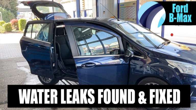 Water leak found and repaired : Ford B-Max