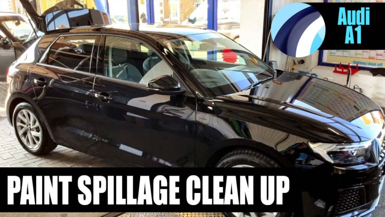 Car Spillage Clean-up | Audi A1
