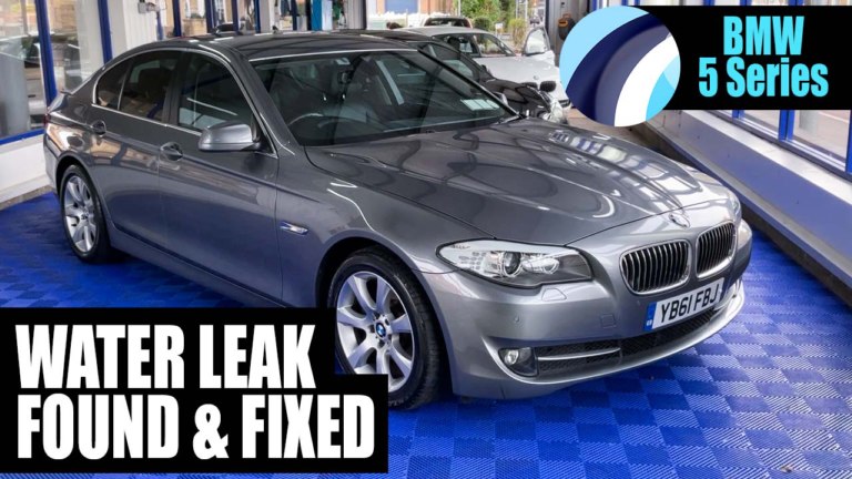 Water leak found and repaired : BMW 5 series
