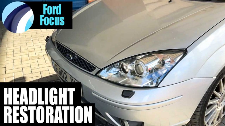 Headlight Restoration | Ford Focus