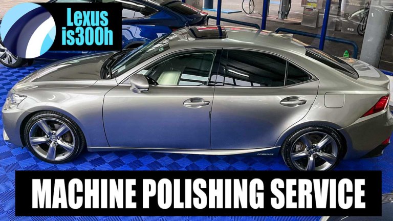 Car Polishing Service | Lexus is300h