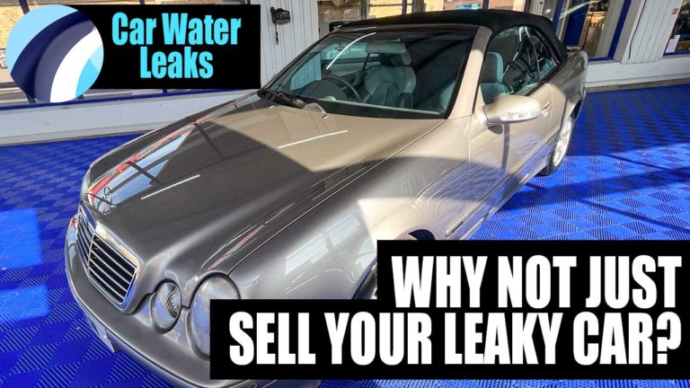 Why not just sell your leaky car?