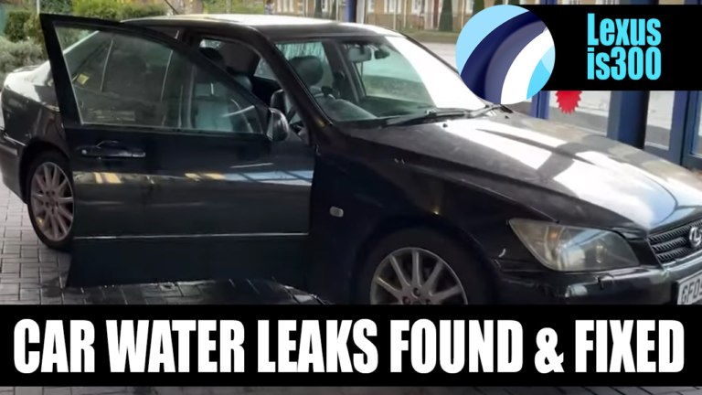 Lexus is300 | More Water Leaks