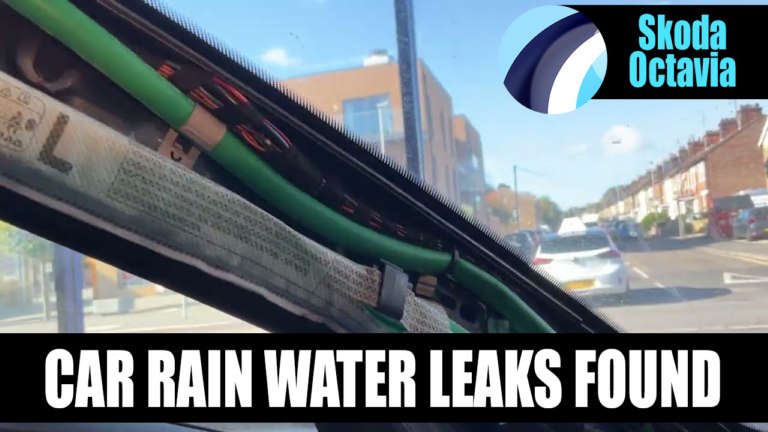Škoda Octavia | Sunroof Rain Water Leak