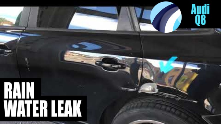 Audi Q5 2011 | Leaking sunroof