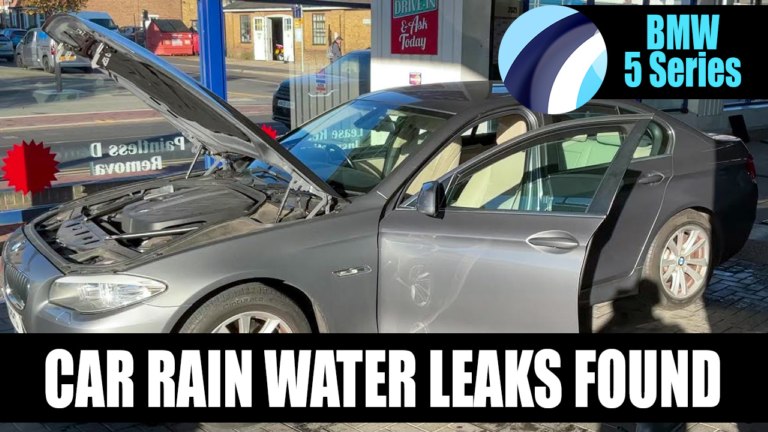 BMW 5 series 2012 | Water Leak Under Dashboard