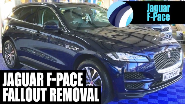Jaguar F-Pace Paint Splatter Removal