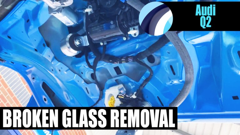 Audi Q2 Broken Glass Removal