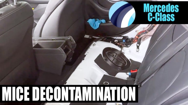 Mercedes C-Class Mice Decontamination