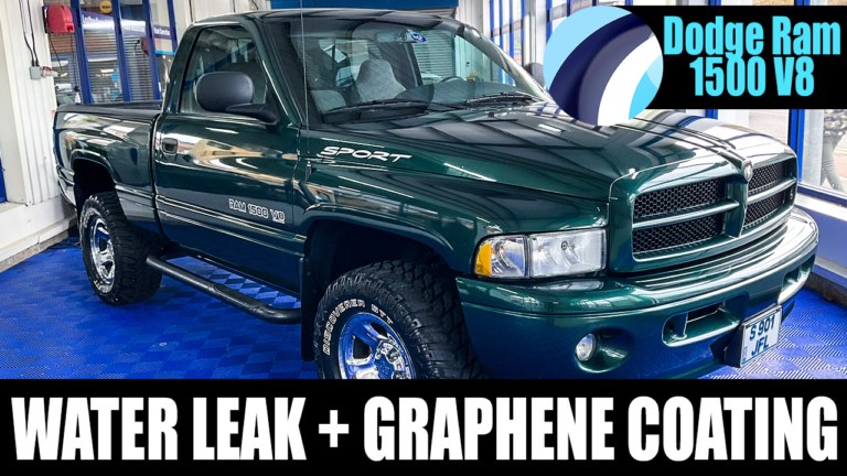 Dodge Ram 1500 V8 Sport Water Leak & Graphene Coating