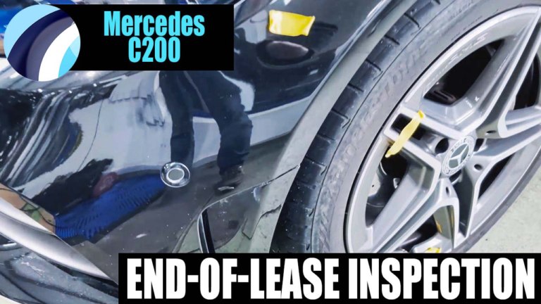 Mercedes C200 End-of-Lease Inspection