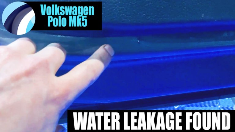 Volkswagen Polo Mk5 Water Leak Walkthrough