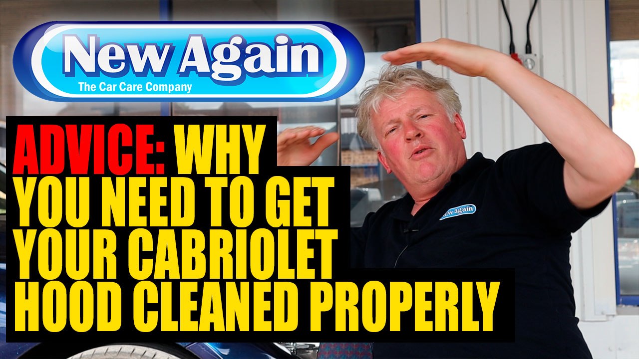 Why You Need to Get Your Cabriolet Roof Cleaned Properly