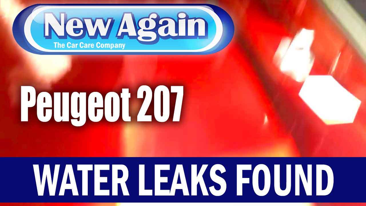 Peugeot 207 | Water Leak From Windscreen