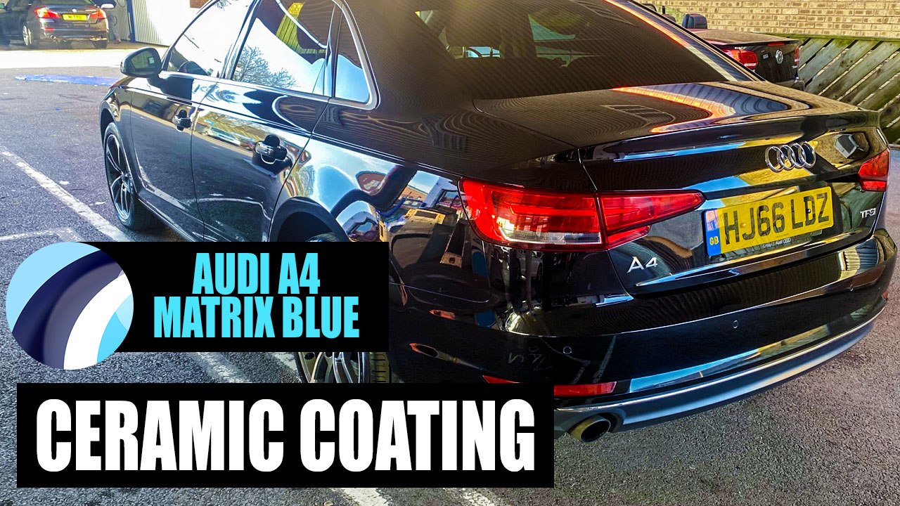 Audi A4 | Matrix Blue Ceramic Coating