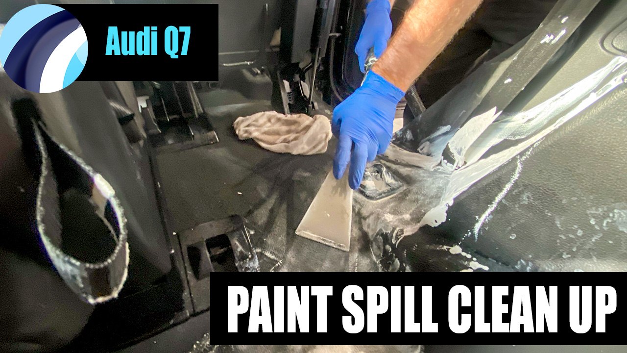 Paint Spill Clean-Up | Audi Q7