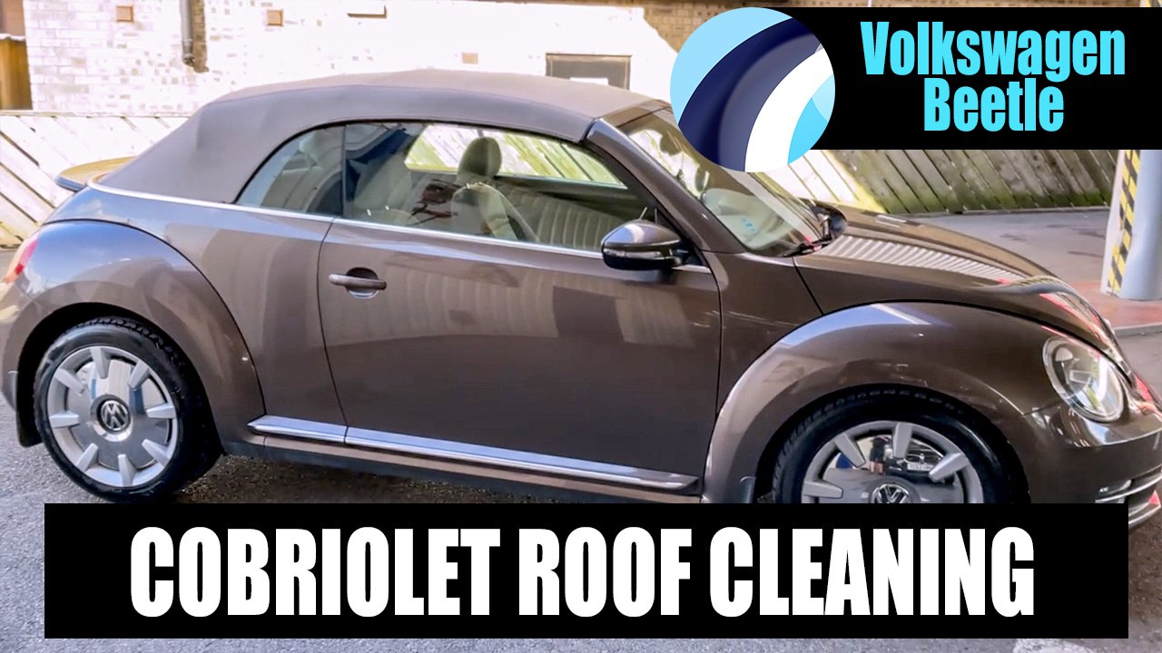 VW Beetle | Convertible Roof Cleaning