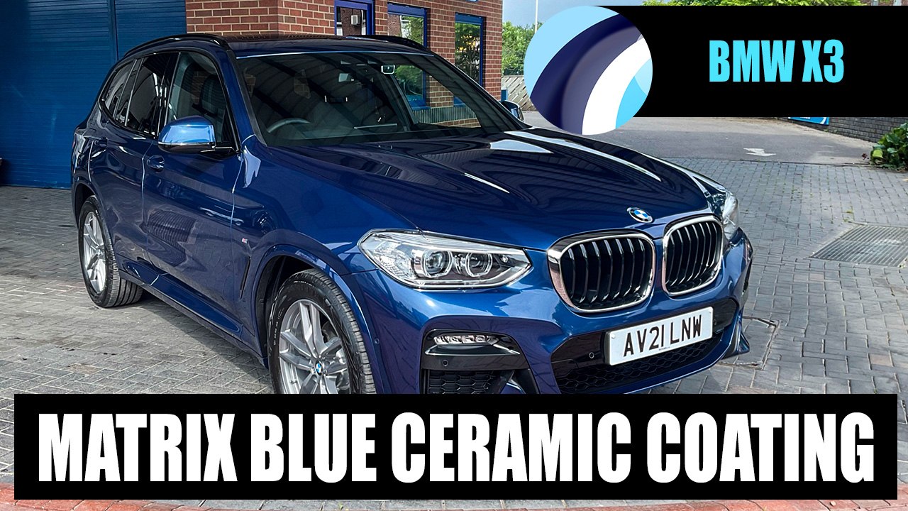 BMW X3 | Matrix Blue Ceramic Coating
