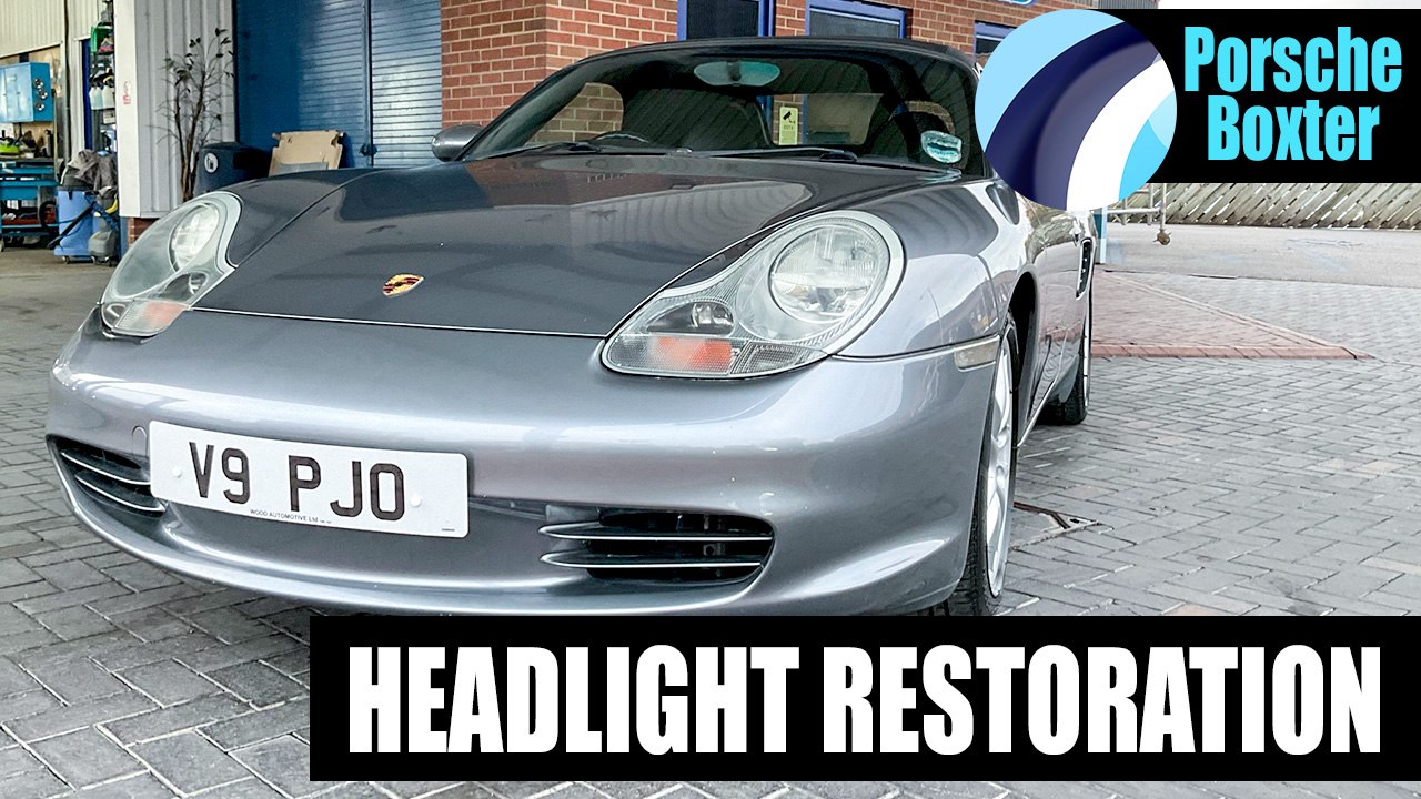 Porsche Boxter | Headlight Restoration