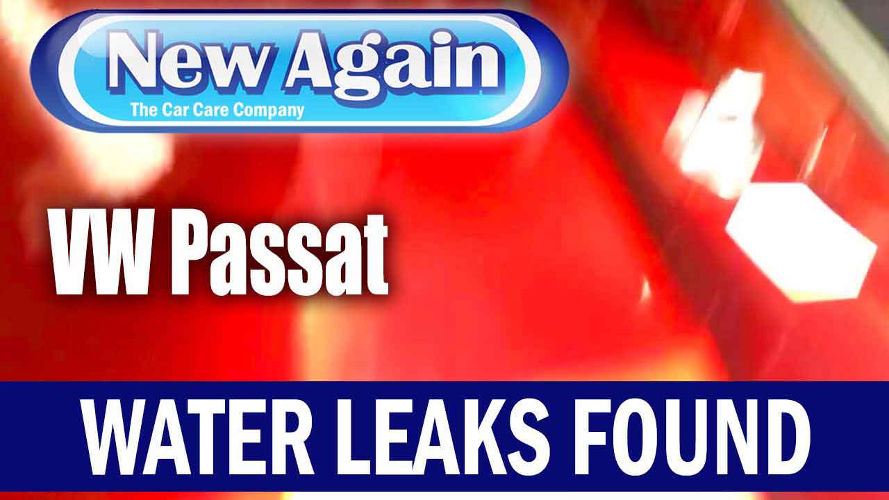 Volkswagen Passat 2015 | Water Leak Found