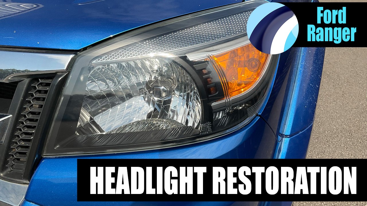 Ford Ranger Headlight Polishing