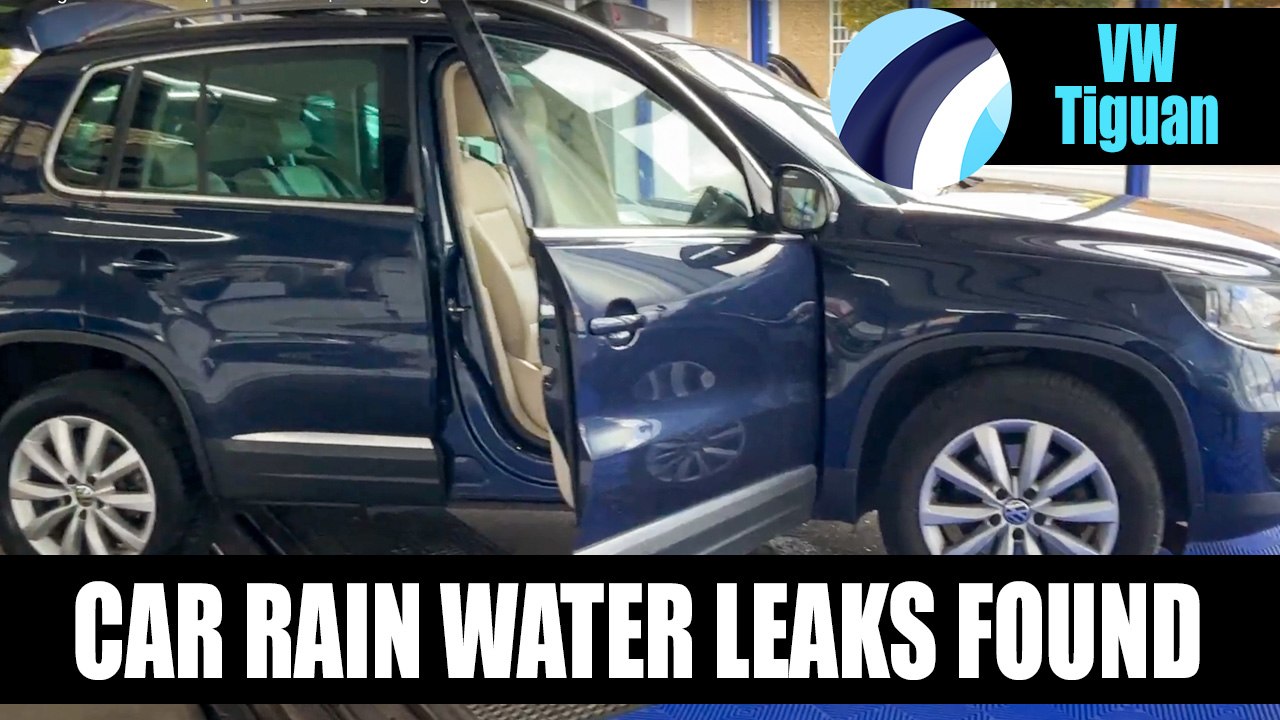 VW Tiguan 2014  Part 2 | Sunroof Leak Video