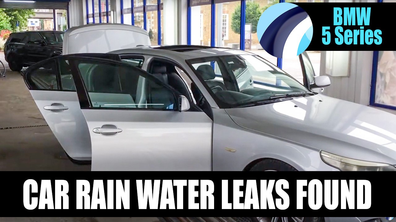 BMW 5 Series 2004  | Water Leak Detection Video