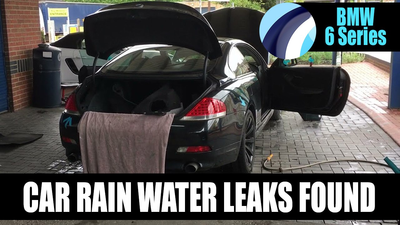 BMW 6 Series 2004 | Water Leak Detection Video