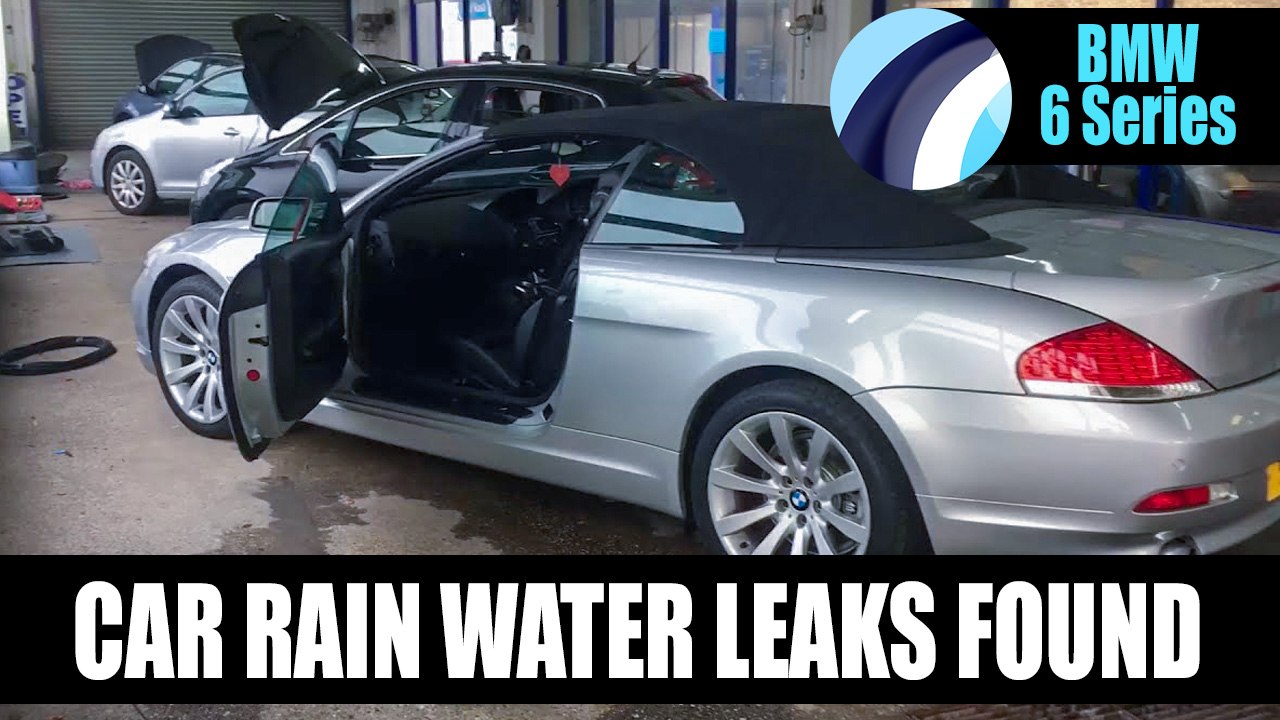 BMW 6 series 2008 | water leak part 1 of 3