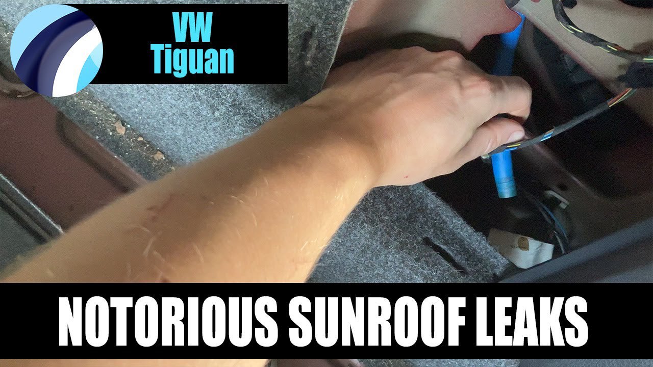VW Tiguan Sunroof Leak