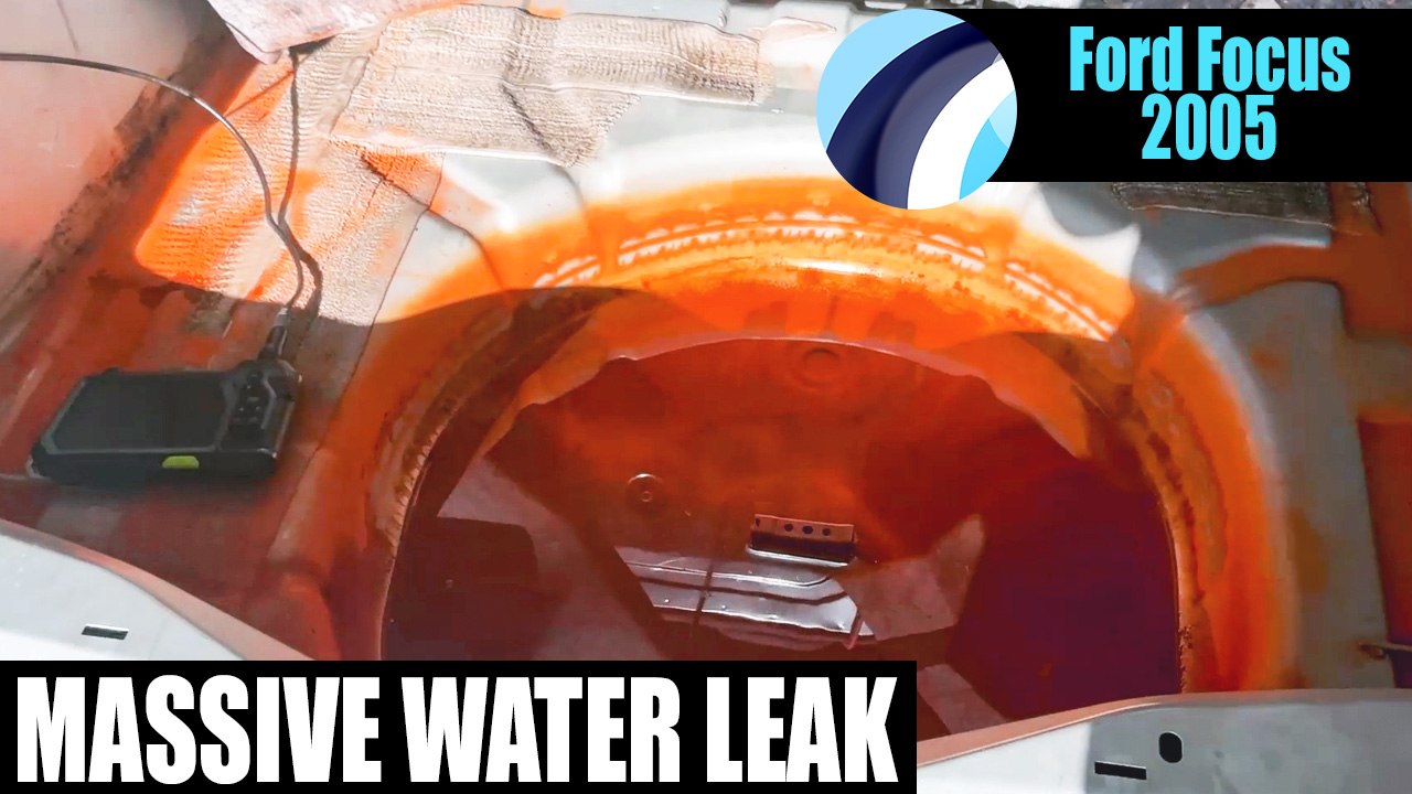 Ford Focus Water Leak in Boot Video