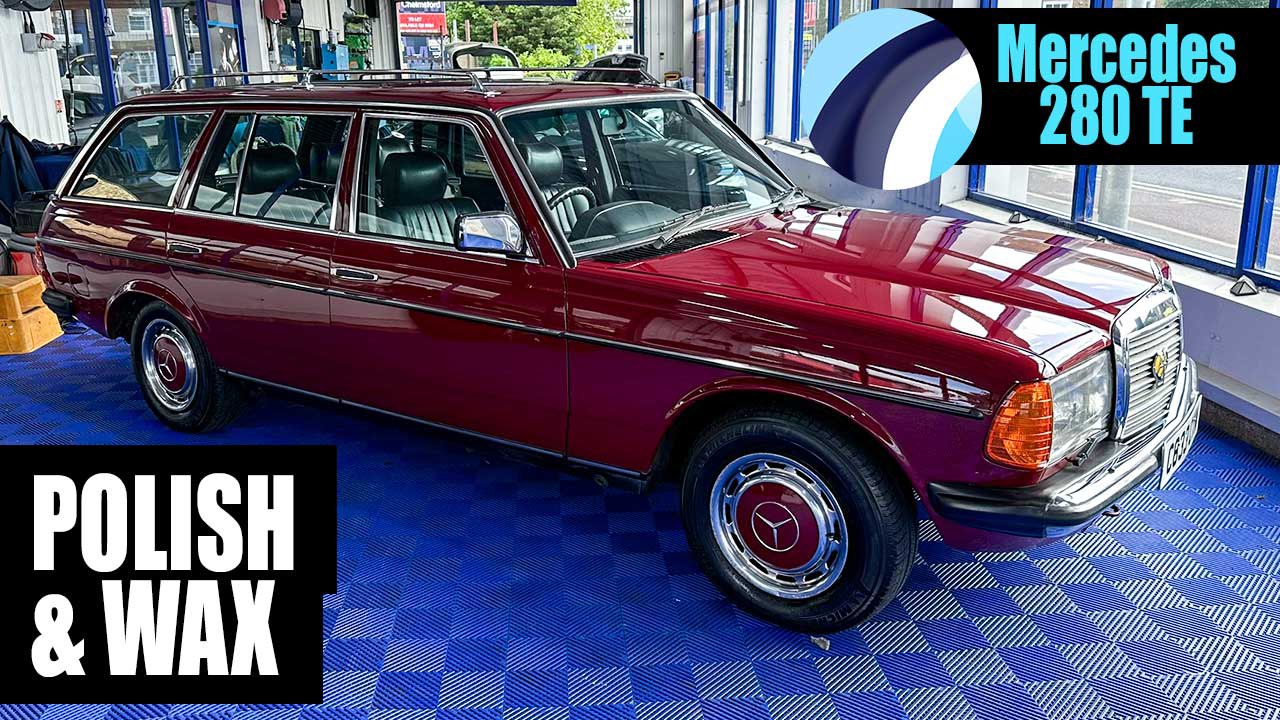 Classic 1985 Mercedes 280 TE Estate - Polish and Wax