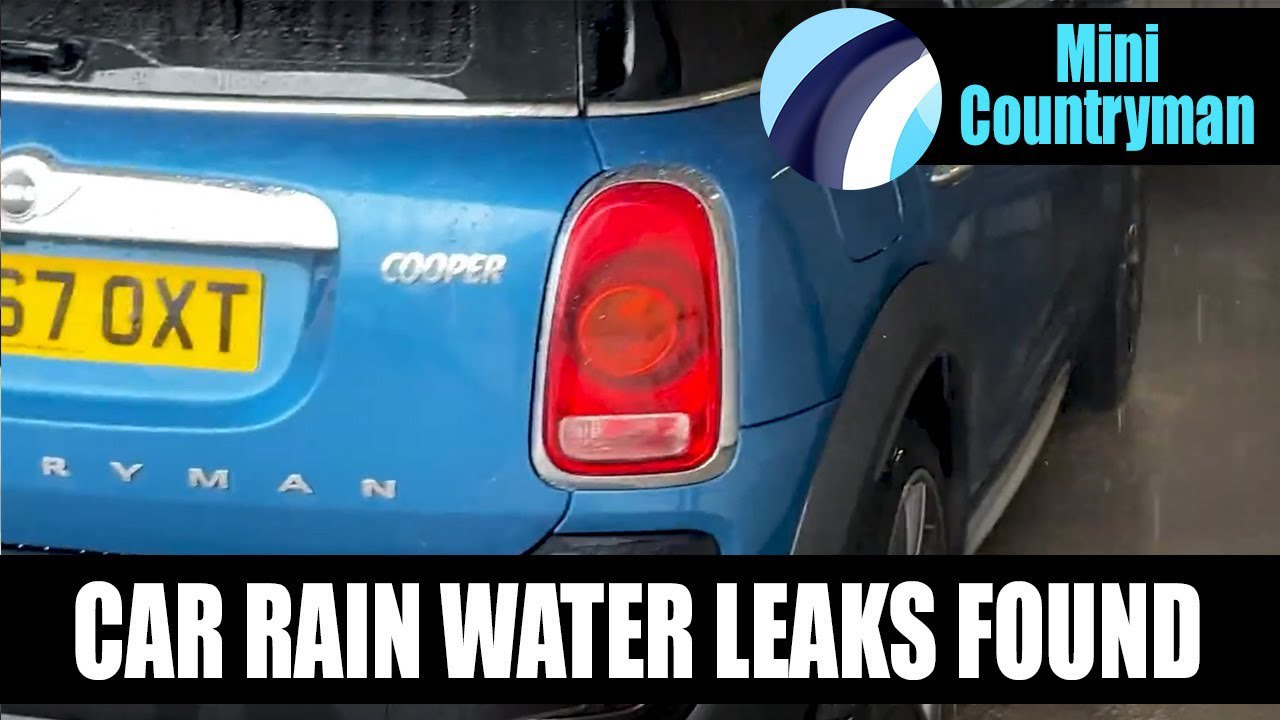 Mini Rain Water Leaks - Sun Roof Video