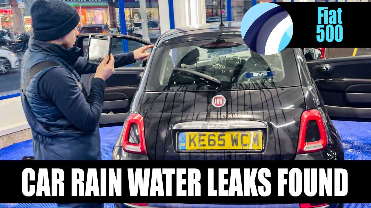Fiat 500 Re-test | Water Leak Found Video